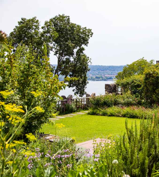 IL GIARDINO MEDIEVALE DELLA ROCCA DI ANGERA