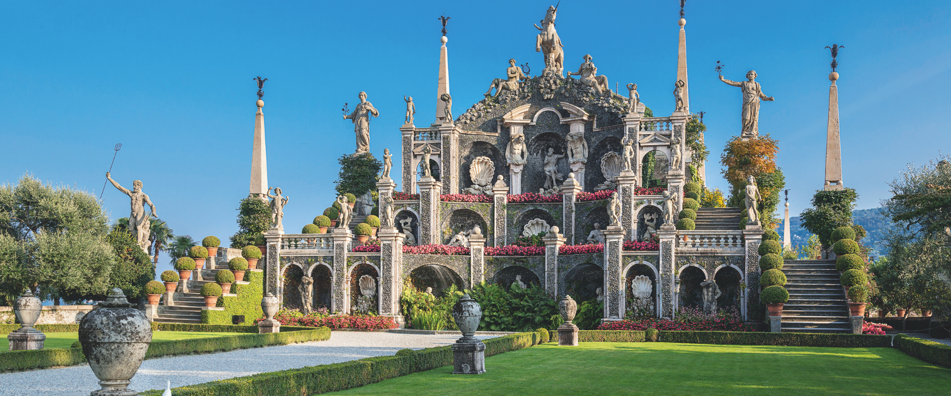 Terre Borromeo: museums, parks and gardens reopen on 16th March